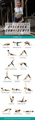 Yoga For Strong Abs Arms Free Printable Pdf Yoga Yoga Poses Bodybuilding For Beginners