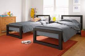 These solid steel twin bed frames come with a mattress and boxspring and are lightweight and sturdy. Perspective Twin Bed Bed Frame Design Bedroom Design Twin Bed Frame