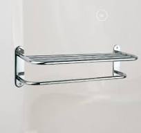 24" Towel Shelf Upgrade – High-Quality Wall-Mounted Storage