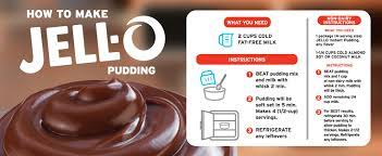 In small saucepan, combine pudding mix and jello. Amazon Com Jell O Cook Serve Chocolate Sugar Free Fat Free Pudding Pie Filling 7 8 Oz Boxes Pack Of 6 Grocery Gourmet Food