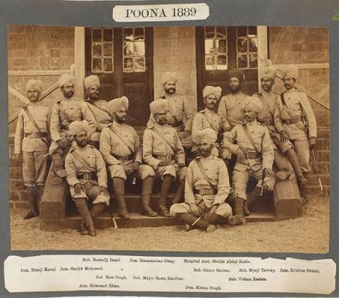 28th Regiment of Bombay Native Infantry in Poona, India, 1889