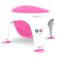 This is the new way to wash pamper your baby. Angelcare Soft Touch Bath Seat Pink
