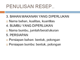 Pengertian manajemen menurut para ahli. Resep Masakan Modul 2 Pengertian Resep Masakan Adalah