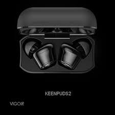 كين بودز 2 فيجور بصوت استريو ومايك مزدوج keenpuds2 vigoir فيجور العربية headphone