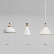 Scandinavian Minimalists Designer Ceiling Hanging Pendant Lamp Wood And White In 2020 Hanging Ceiling Lights Ceiling Hanging Scandinavian Lamps