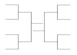 Printable 8 Team Tournament Bracket Single Elimination Bracket Tournaments Teams