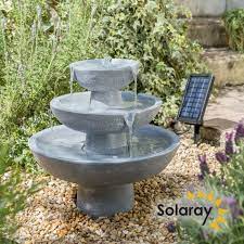 Solarbrunnen für garten test & vergleich ➤ finde das richtige solarbrunnen für garten ➤ kauf solarbrunnen für garten test, ratgeber & vergleich 2019. 42cm Solarbrunnen Hatfield Grau Solaray 149 99