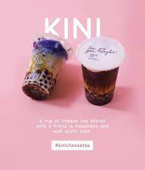 Kini Cheese Tea Di Instagram A Cup Cheese Tea Shared With A Friend Is Happines And Well Spend Time Kinicheesetea Cup Of Cheese Yogurt Cultures Kini