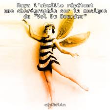 Sans publicité amusant pédagogique entièrement sous licence intuitif sans compétition — pas de scores ni rivalités et le jeu n'est jamais fini ! Maya L Abeille Repetant Une Choregraphie Sur La Musique Du Vol Du Bourdon Esprietula