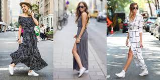 Scegli la consegna gratis per riparmiare di più. Abiti Lunghi E Sneakers A6fc37