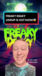 The Freaky Deaky Lineup is out NOW!🧟‍♂️🔊