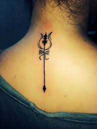 Minimal Shiva Tattoo Trishul Tattoo Designs Simple Tattoos For Guys Back Of Neck Tattoo