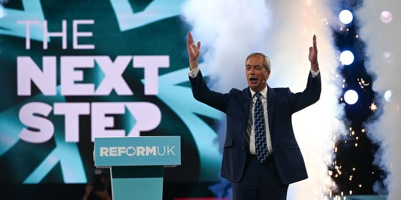 Politics live: Nigel Farage set to unveil plan for first 100 days in power  after Reform handed poll boost