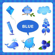Blue Colors 2020 Renkler Poster Kartlar