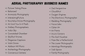 There are two types of naming routes you can go down when choosing to name a photography business: 500 Aerial Photography Business Names And Suggestions