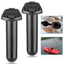 After doing this, there will be a transfer mark on the kayak to indicate the best place to put the flush mount. Tsv 2 Packs Plastic Flush Mount Fishing Boat Rod Holder And Cap Cover For Kayak Pole Walmart Com Walmart Com