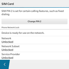 If your phone is unlocked, it will say disabled or inactive beside the network category. Is The Verizon Blackberry Classic Unlocked Blackberry Forums At Crackberry Com