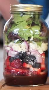 Also, heute schon den gesunden start in die neue woche vorbereiten! Tolle Ideen Fur Salat Im Glas