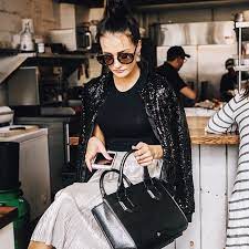 Don T You Love This Sparkle Bomber Jacket From Esmarabyheidiklum It S Live On The Blog Http Tonyamichelle26 Com Esm Fashion Affordable Fashion Heidi Klum