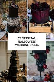 These unexpectedly stunning black wedding cake designs will take everyone by surprise in the best way. 78 Original Halloween Wedding Cakes Weddingomania