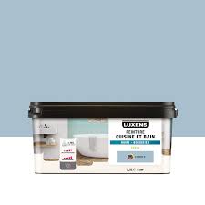 Sans odeur, multi support, excellent pouvoir couvrant. Peinture Mur Et Boiserie Fjord 5 Luxens Fjord 5 Satine 2 5 L Leroy Merlin