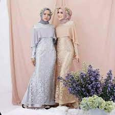Model baju bridesmaid muslimah 2019, model baju bridesmaid hijab brokat, gaun bridesmaid sumber gambar : Sempurnakan Tampilan Para Bridesmaid Dengan 10 Rekomendasi Gaun Bridesmaid Hijab Rekomendasi Bp Guide 2020