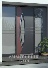Smart Celik Kapi Adli Kullanicinin Villa Giris Kapisi Modelleri Panosundaki Pin Villa Kapilar Model