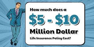 How much does a million dollar life insurance policy cost. What Does A 5 10 Million Dollar Life Insurance Policy Cost In 2021