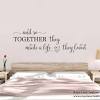 Quotes wall or wall sayings for bedroom seem to be innovative idea for bedroom interior decor. 1