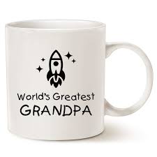 Download Dining Entertaining Fathers Day Gifts Funny Grandpa Coffee Mug Christmas Gifts Best Birthday Gifts For Your Grandpa Grandfather Or Even Your Dad Worlds Greatest Grandpa Rocket Ship Porcelain Cup White 11