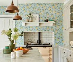 El papel pintado ha ocupado un lugar protagonista en la decoración del hogar, desde antaño y hasta ahora. Cocinas Decoradas Con Papel Pintado