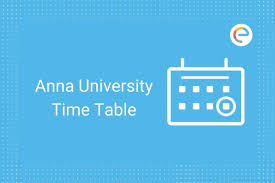 Candidates can share any queries regarding anna university exam time table. Anna University Time Table Nov Dec Jan 2020 21 Revised Download Pdf