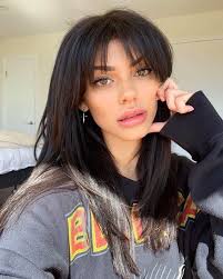 Wispy Bangs Hairstyles 2020 Brown Hair Bangs Dark Hair Bangs