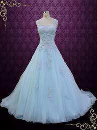 Blue Cinderella Style Ball Gown Wedding Dress Seattle Ball Gown Wedding Dress Wedding Dresses Cinderella Ball Dresses
