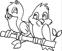 Cute bird coloring pages for kids. Pictures Of Birds To Colour Coloring Home