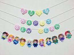 290 likes 28 comments ringo ringo 0122 on instagram クリスマスも終わり クリスマス作品達外すと寂しくなるので 新年物を作成 perler bead patterns fuse beads perler beads designs