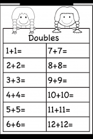 Addition Doubles Free Printable Worksheets Worksheetfun