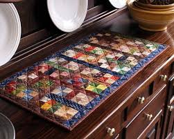 Kopfsteinpflaster Tischlaufer Dressing Table Runners Table Runners Quilted Table Runners