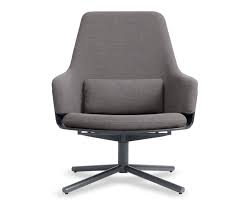 Lock Modern Lounge Chair Swivel Lounge Chair Blu Dot