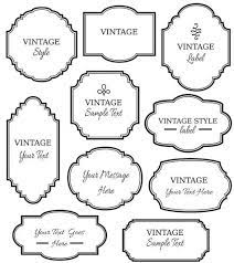 Vintage Labels Clip Art Digital Frames Png Vector Etsy In 2021 Vintage Labels Clip Art Vintage Digital Frame