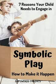 Symbolic play, or pretend play, and language are known to be highly interrelated (deloache, 2002, mccune, 2010, smith and jones, 2011). The Importance Of Symbolic Play Examples And Ideas Empowered Parents