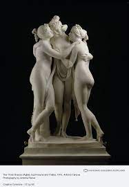 She was one of the three graces. The Three Graces Aglaia Euphrosyne And Thalia National Galleries Of Scotland