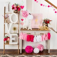 Add Pops Of Gold Pink And Red To Everyday Decor For A Valentine S Day Style You Ll Love Diy Valentines Decorations Valentines Day Decorations Valentines Party