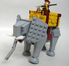 Lego Elephant Moc By Wami Delthorn Via Flickr Lego Lego Lovers Lego Animals