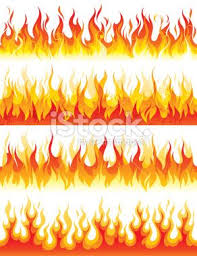 Vector Collection Of Seamless Flame Pattern Drawing Flames Flame Art Fire Drawing