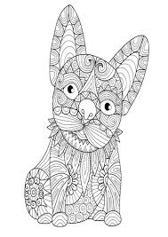 Discover our 1,500+ free adult coloring pages to download in pdf or to print : Mindfulness Coloring Dog In 2021 Animal Coloring Pages Mandala Coloring Pages Mindfulness Colouring