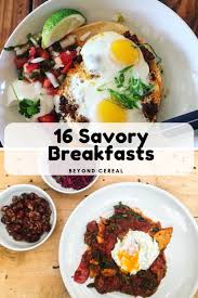 Savory Breakfast Ideas Beyond Cereal The Genomic Kitchen Savory Breakfast Egg Recipes For Breakfast Heathy Eating