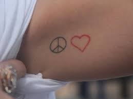Peace And Love Please Amor Tattoo Tattoos Infinity Tattoo