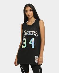Browse our selection of lakers champs uniforms for men, women, and kids at the official lids nba store. Mitchell Ness Los Angeles Lakers Shaq 34 Hwc Swingman Jersey Black Culture Kings Us
