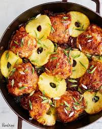 Pineapple Korean Chicken Thighs Recipe Recipes Best Chicken Recipes Food